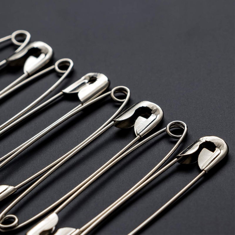 ZIPCCI 500 Pcs ZIPCCI 1.5 inch Safety Pins,Small Safety Pins for Home Office Use DIY Crafts Jewelry Making - Image 4